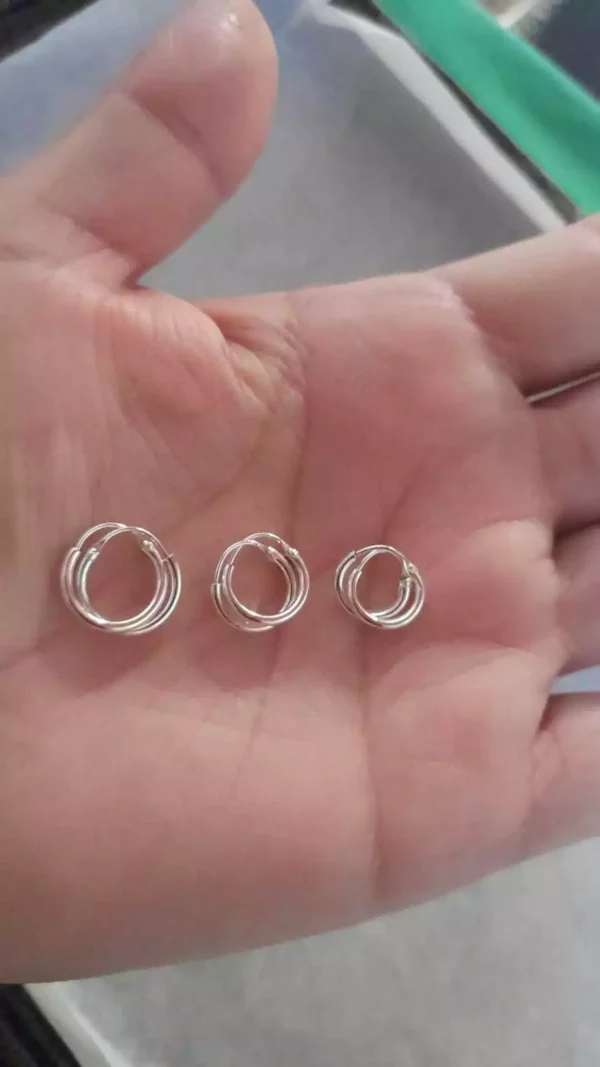 Trio Argolinhas Fio Redondo